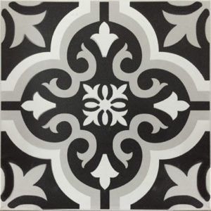 Braga Classic Black & White Matt 200x200