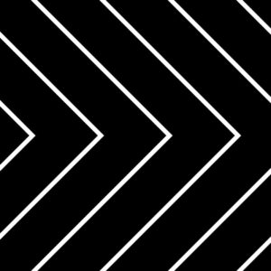 Keys Chevron Black Matt 200x200