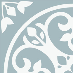 Picasso Floral Light Blue 200x200